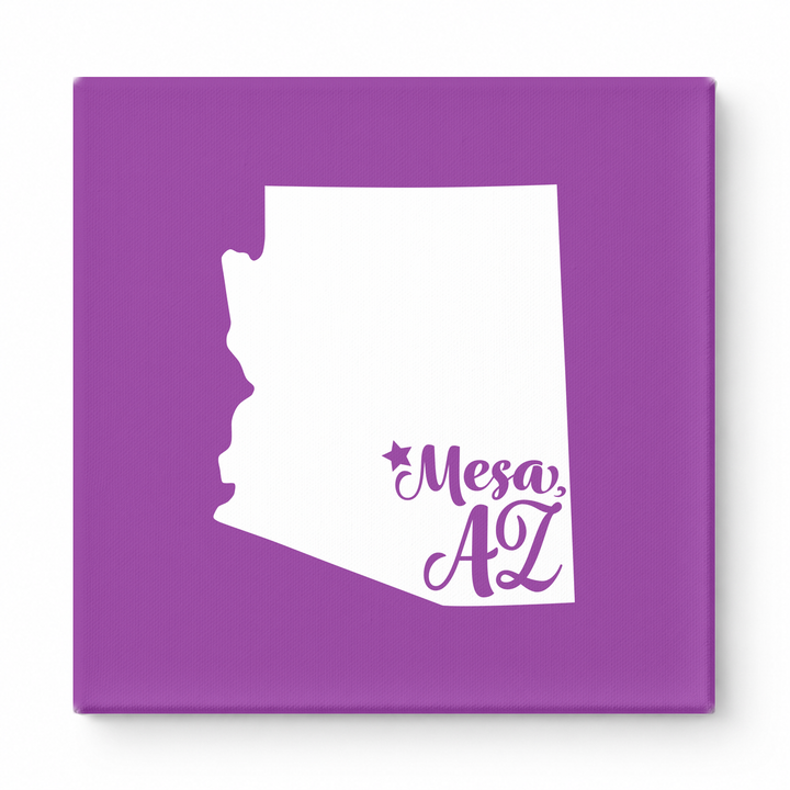 Home Sweet Mesa — Arizona State Silhouette