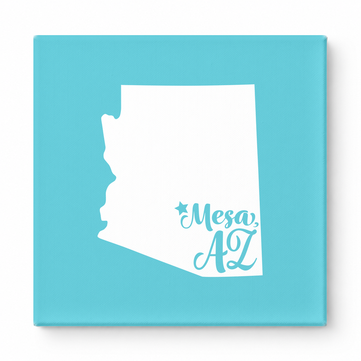 Home Sweet Mesa — Arizona State Silhouette