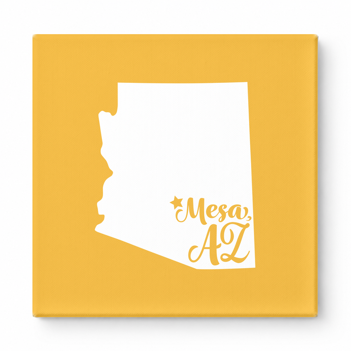 Home Sweet Mesa — Arizona State Silhouette