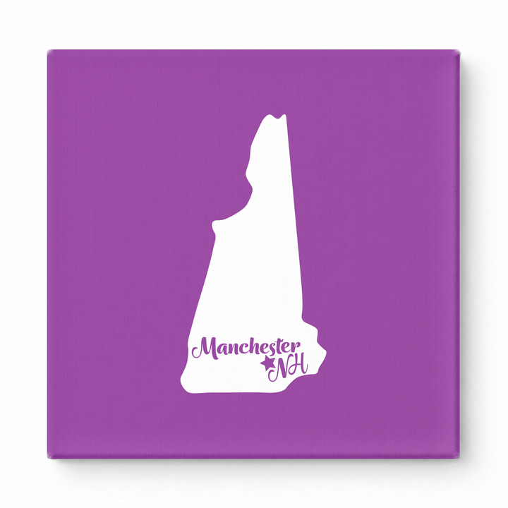 Home Sweet Manchester — New Hampshire State Silhouette