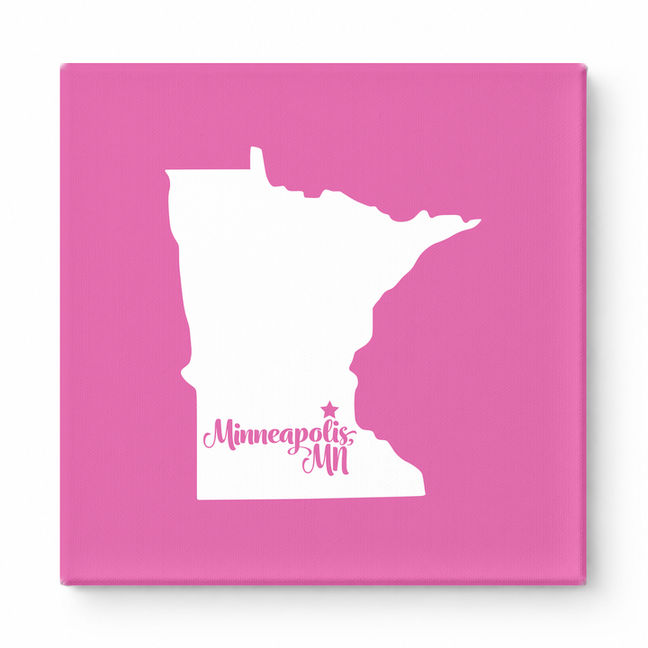 Home Sweet Minneapolis — Minnesota State Silhouette