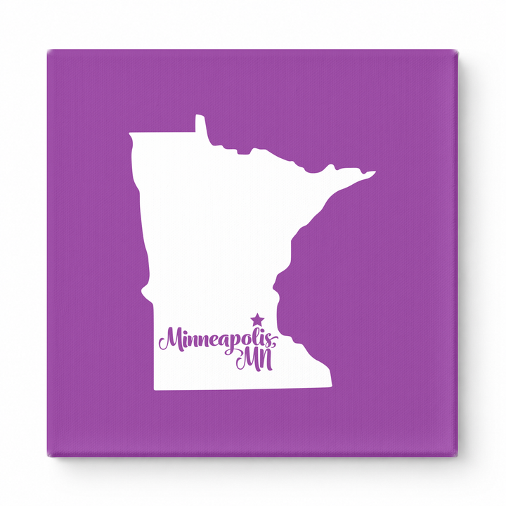 Home Sweet Minneapolis — Minnesota State Silhouette