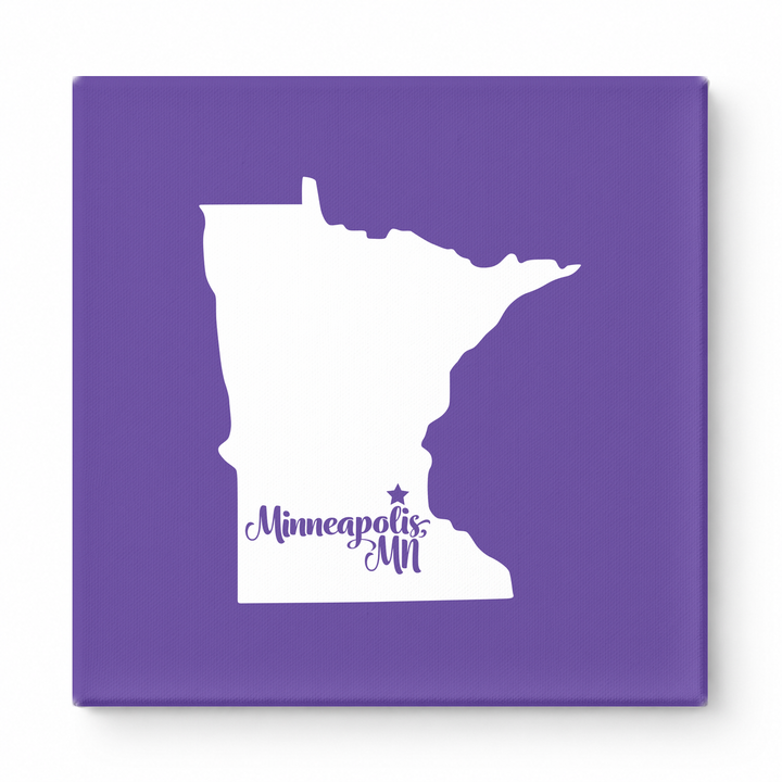 Home Sweet Minneapolis — Minnesota State Silhouette