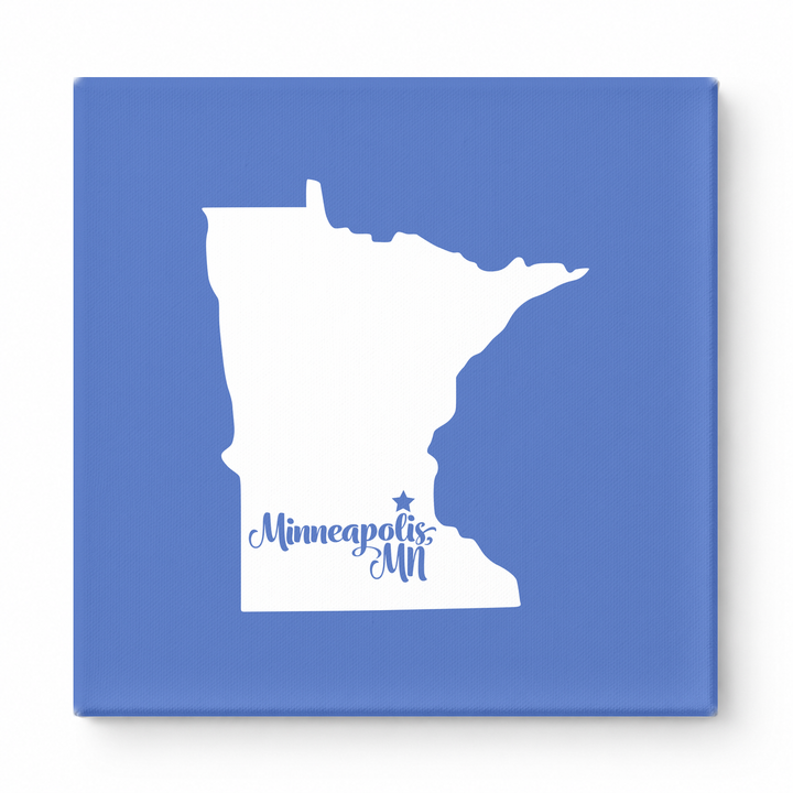 Home Sweet Minneapolis — Minnesota State Silhouette