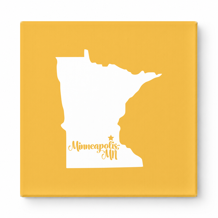 Home Sweet Minneapolis — Minnesota State Silhouette