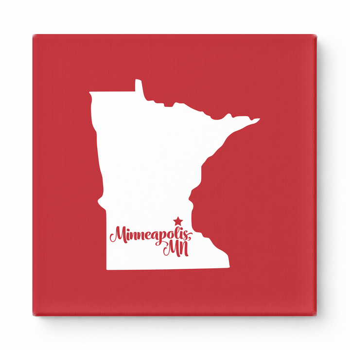 Home Sweet Minneapolis — Minnesota State Silhouette