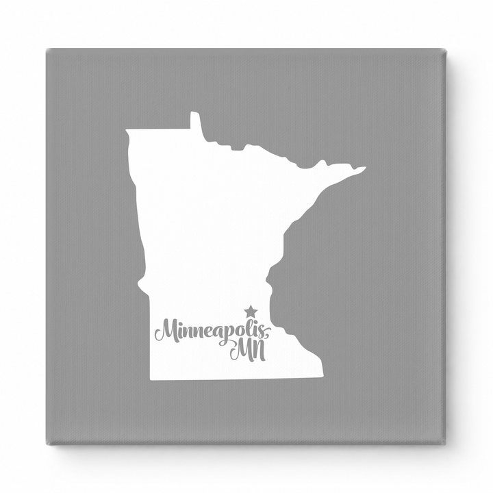 Home Sweet Minneapolis — Minnesota State Silhouette