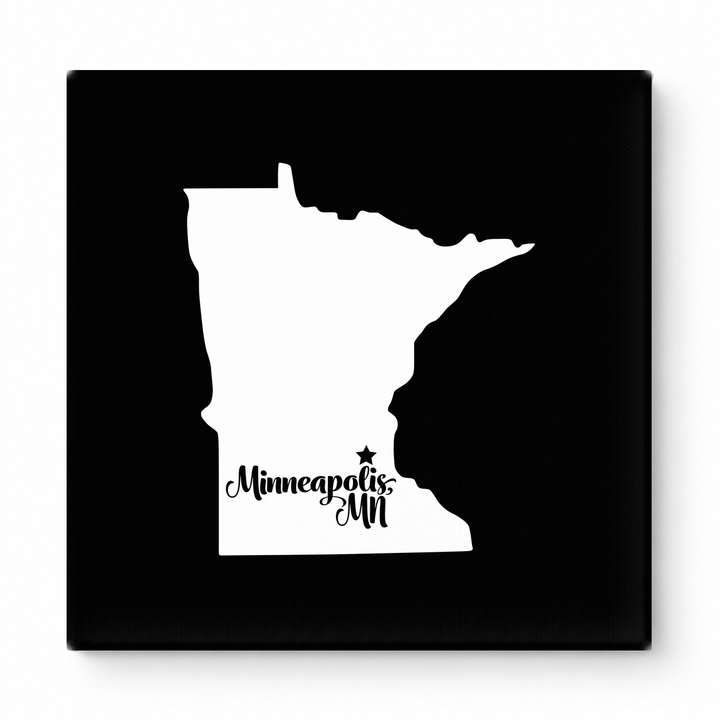 Home Sweet Minneapolis — Minnesota State Silhouette