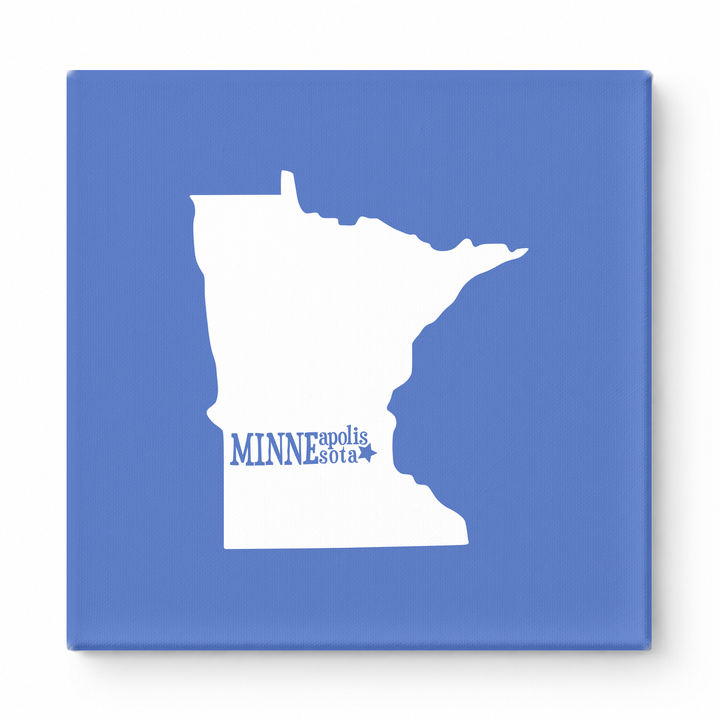 Home Sweet Minneapolis — Minnesota State Silhouette
