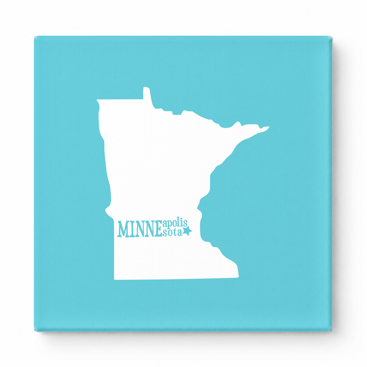 Home Sweet Minneapolis — Minnesota State Silhouette