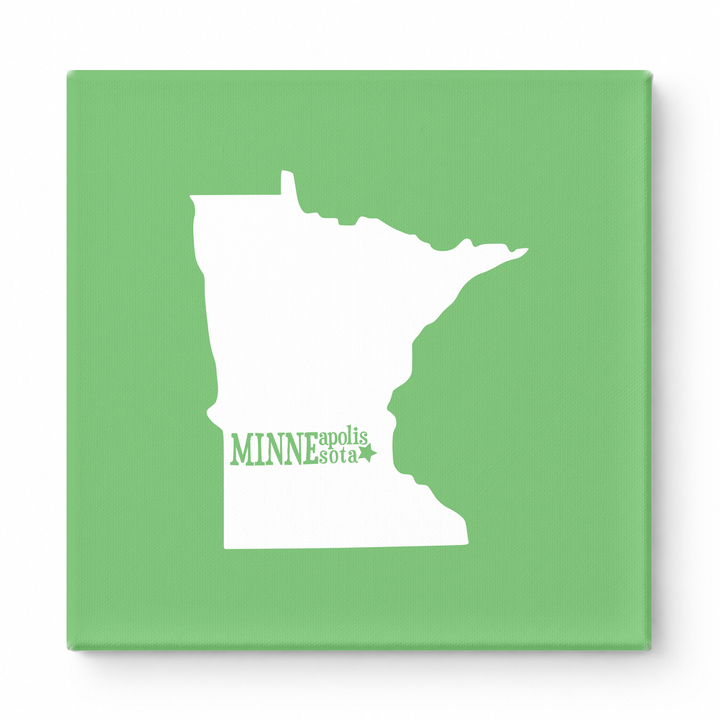 Home Sweet Minneapolis — Minnesota State Silhouette