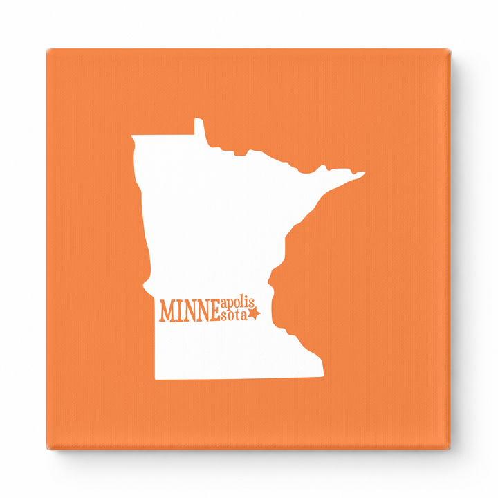 Home Sweet Minneapolis — Minnesota State Silhouette