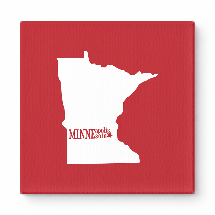 Home Sweet Minneapolis — Minnesota State Silhouette