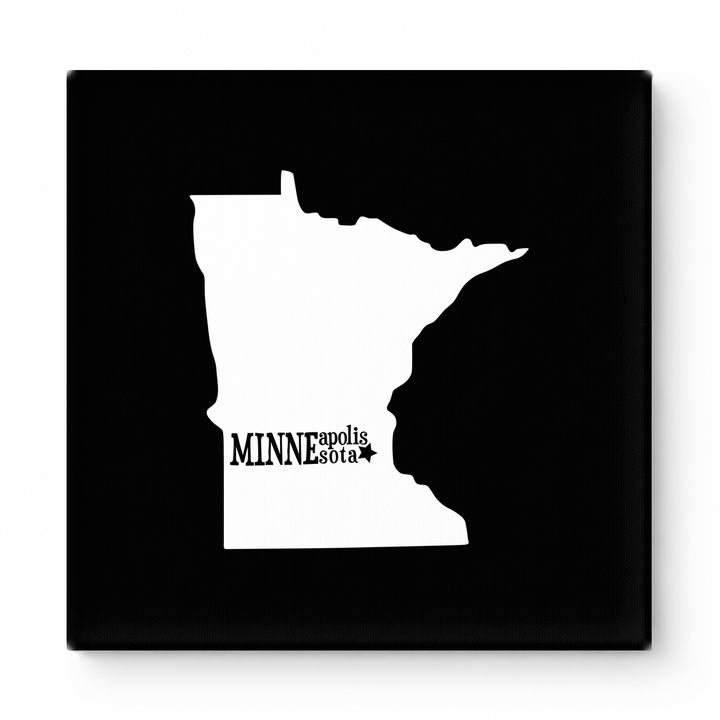 Home Sweet Minneapolis — Minnesota State Silhouette
