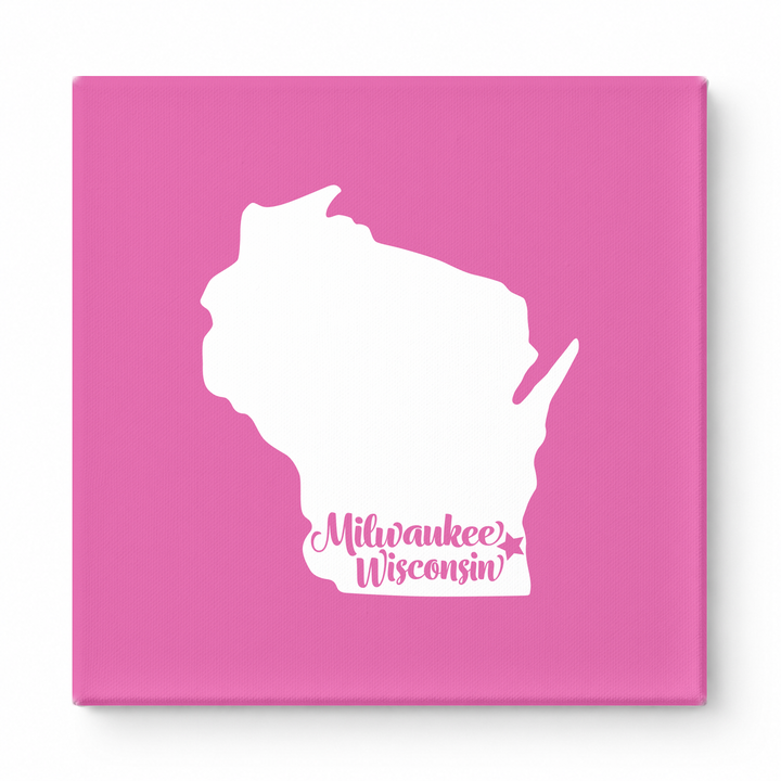 Home Sweet Milwaukee — Wisconsin State Silhouette