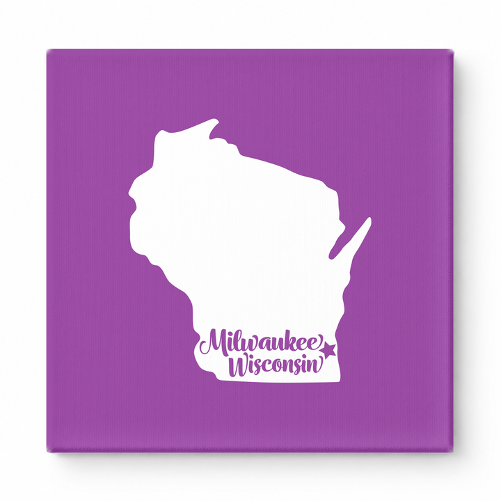 Home Sweet Milwaukee — Wisconsin State Silhouette
