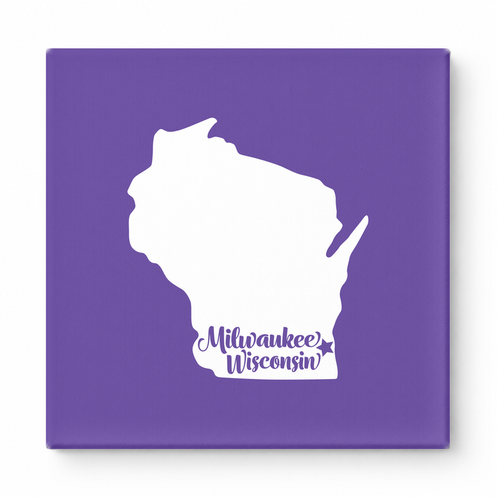 Home Sweet Milwaukee — Wisconsin State Silhouette