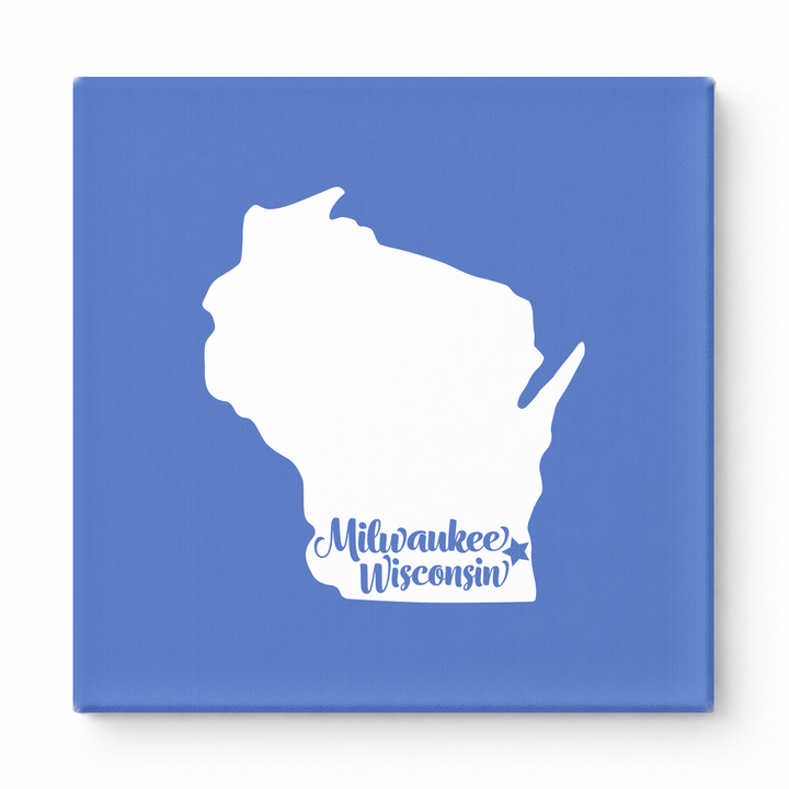 Home Sweet Milwaukee — Wisconsin State Silhouette