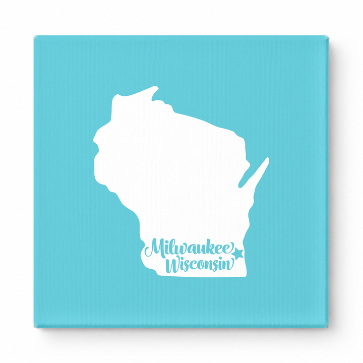 Home Sweet Milwaukee — Wisconsin State Silhouette