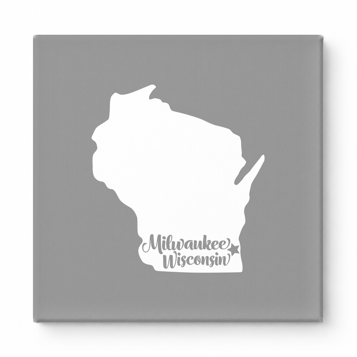 Home Sweet Milwaukee — Wisconsin State Silhouette