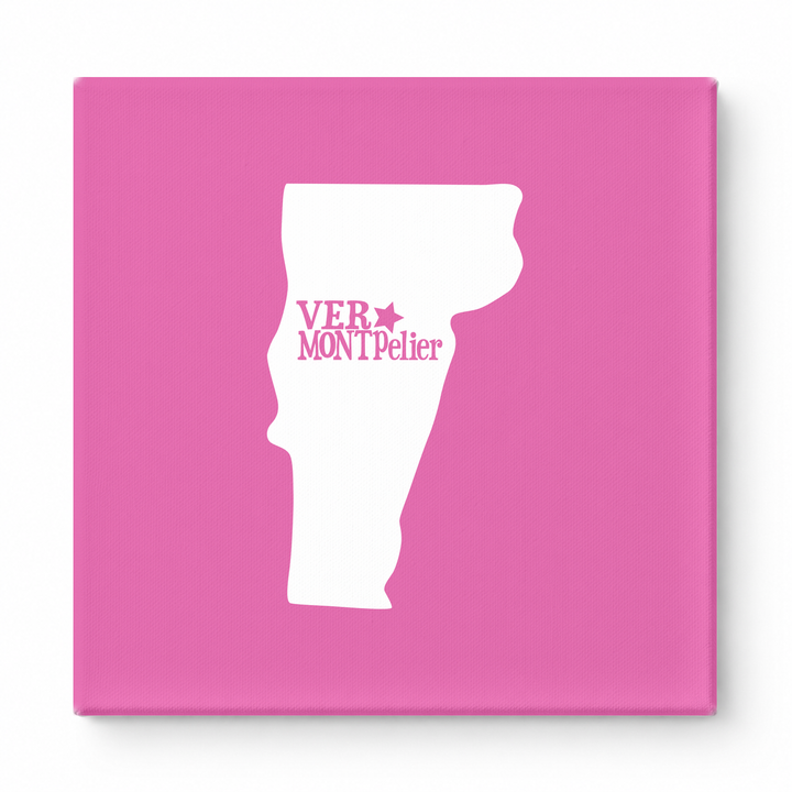 Home Sweet Montpelier — Vermont State Silhouette