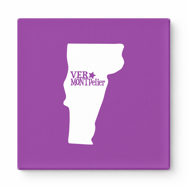 Home Sweet Montpelier — Vermont State Silhouette