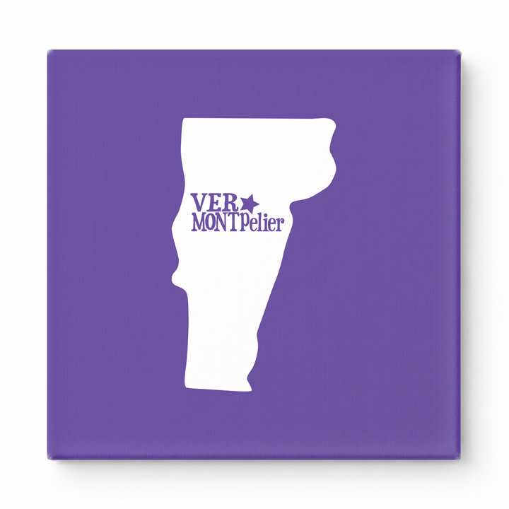 Home Sweet Montpelier — Vermont State Silhouette