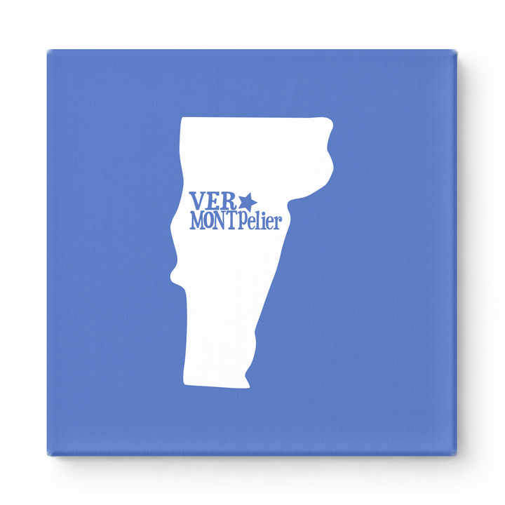 Home Sweet Montpelier — Vermont State Silhouette