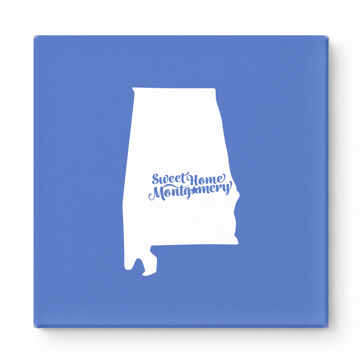 Home Sweet Montgomery — Alabama State Silhouette