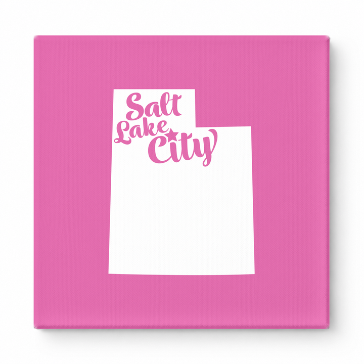 Home Sweet Salt Lake City — Utah State Silhouette