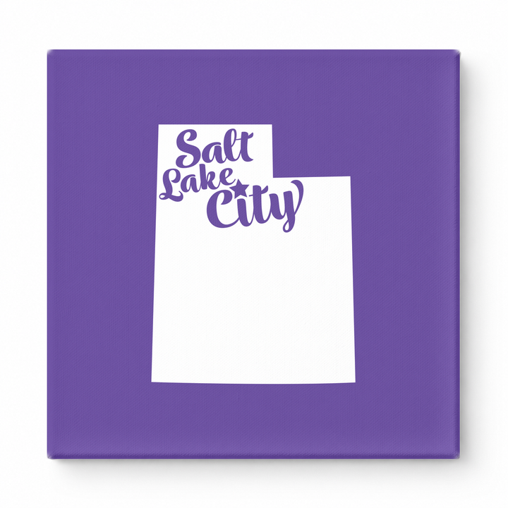 Home Sweet Salt Lake City — Utah State Silhouette