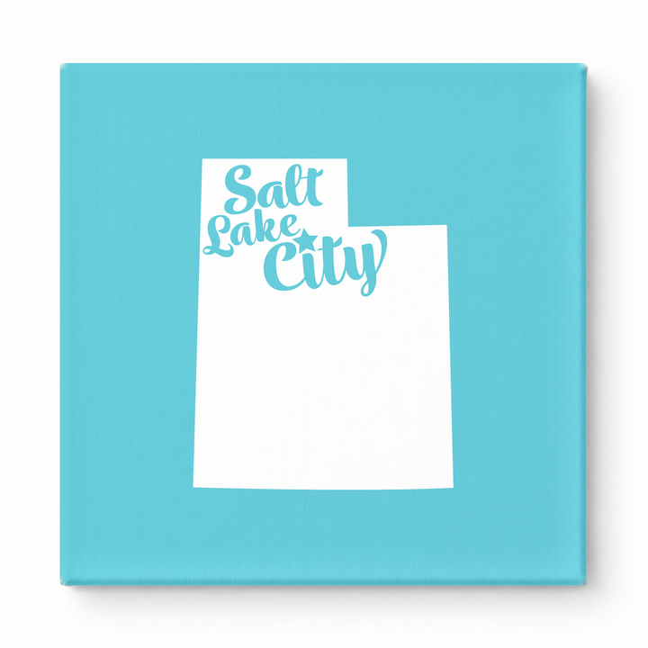 Home Sweet Salt Lake City — Utah State Silhouette