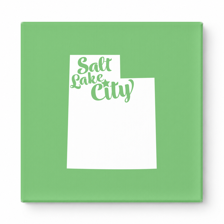 Home Sweet Salt Lake City — Utah State Silhouette