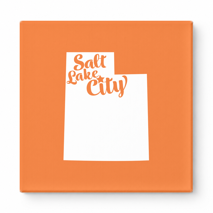 Home Sweet Salt Lake City — Utah State Silhouette