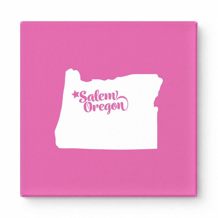 Home Sweet Salem — Oregon State Silhouette