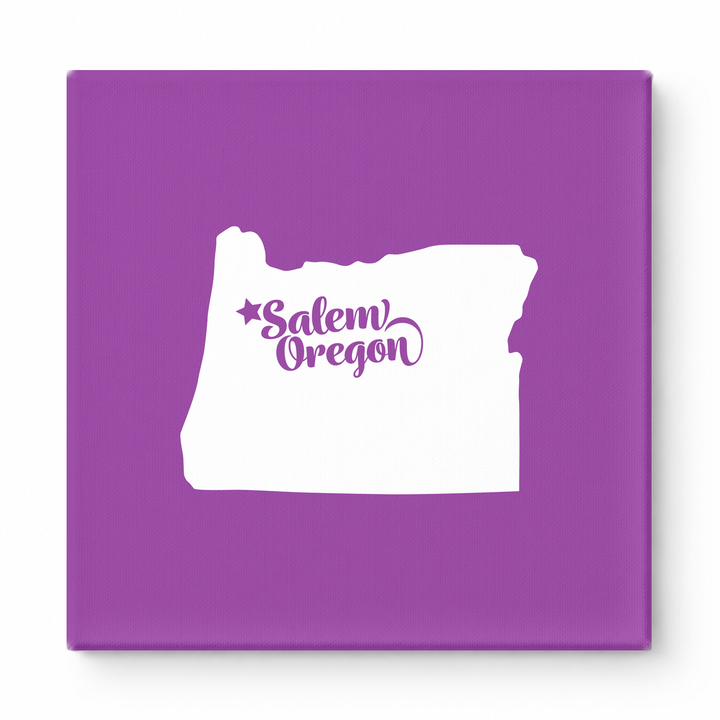 Home Sweet Salem — Oregon State Silhouette