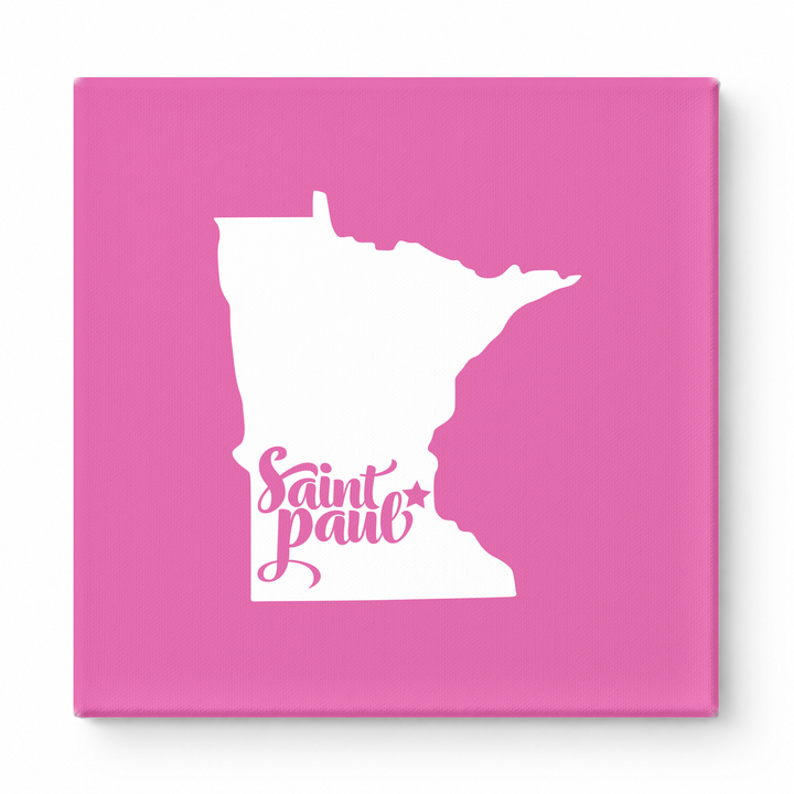 Home Sweet Saint Paul — Minnesota State Silhouette