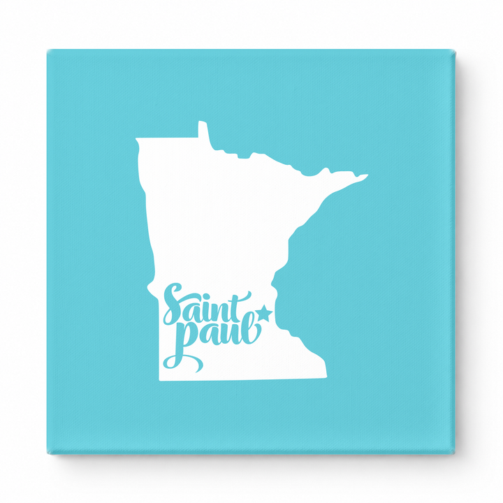 Home Sweet Saint Paul — Minnesota State Silhouette