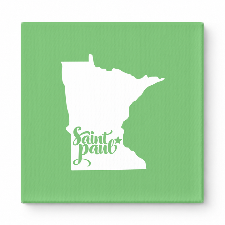 Home Sweet Saint Paul — Minnesota State Silhouette