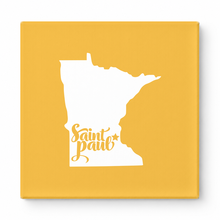 Home Sweet Saint Paul — Minnesota State Silhouette