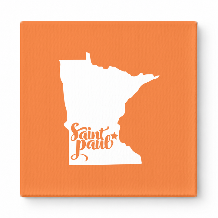 Home Sweet Saint Paul — Minnesota State Silhouette