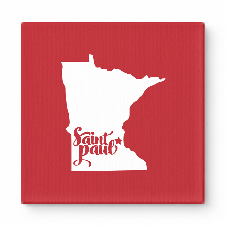 Home Sweet Saint Paul — Minnesota State Silhouette