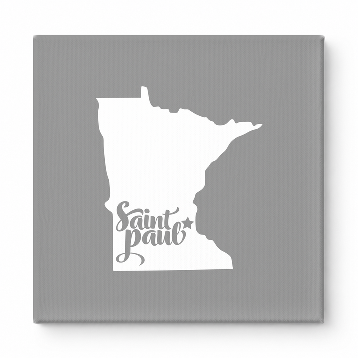 Home Sweet Saint Paul — Minnesota State Silhouette