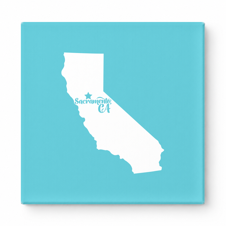 Home Sweet Sacramento — California State Silhouette