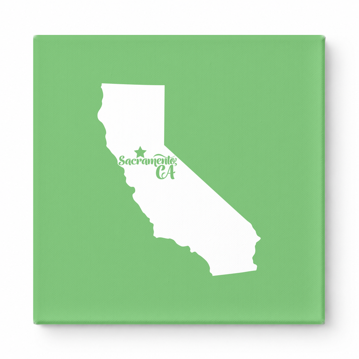 Home Sweet Sacramento — California State Silhouette