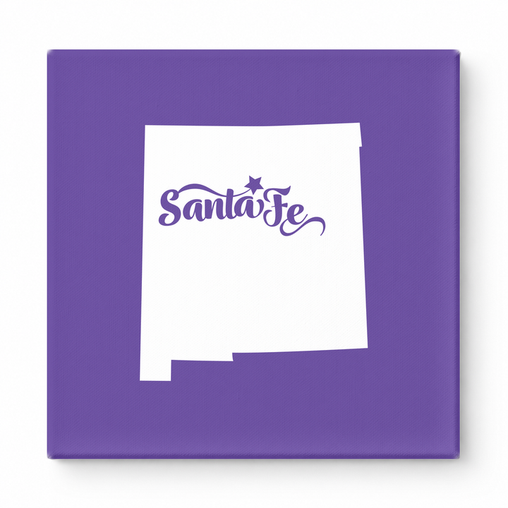 Home Sweet Santa Fe — New Mexico State Silhouette