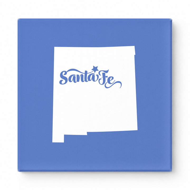 Home Sweet Santa Fe — New Mexico State Silhouette