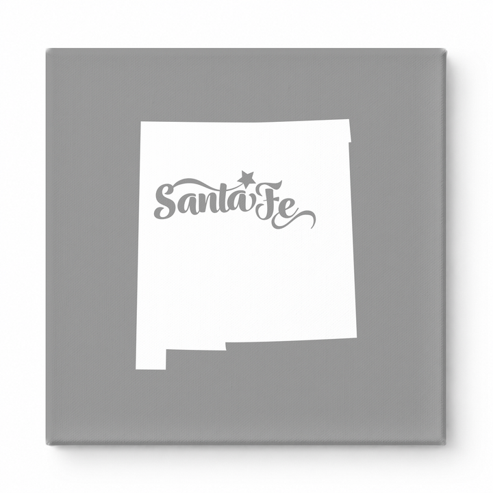 Home Sweet Santa Fe — New Mexico State Silhouette