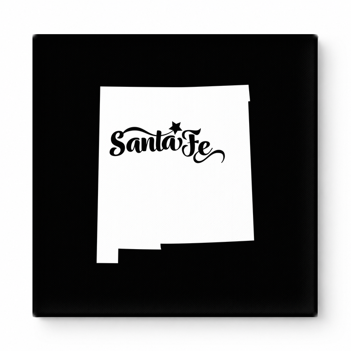 Home Sweet Santa Fe — New Mexico State Silhouette