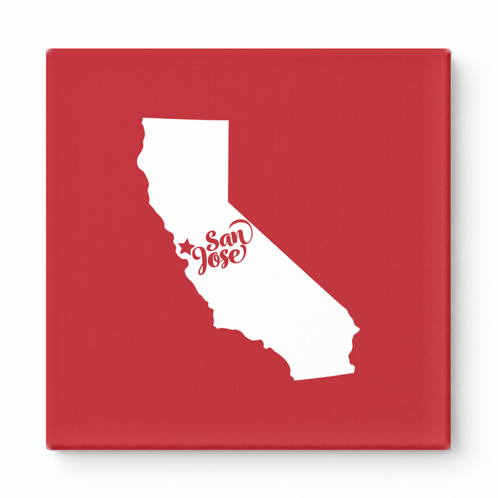 Home Sweet San Jose — California State Silhouette